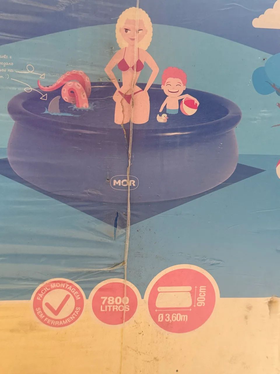 Piscina inflável - Foto 3