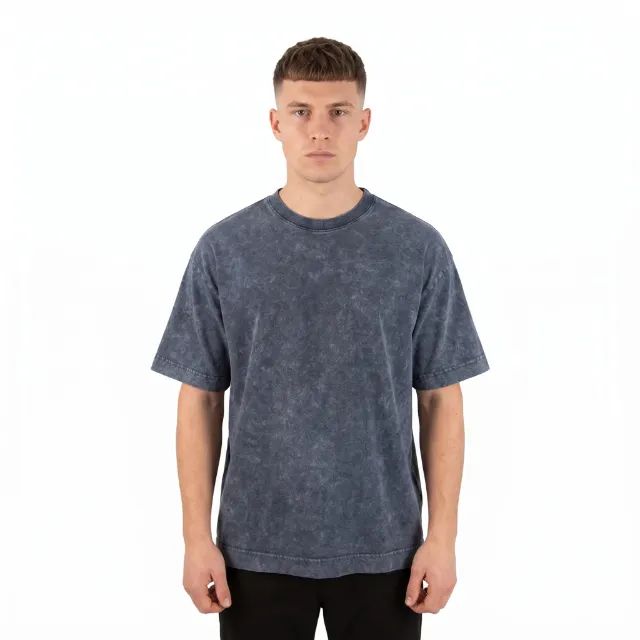 Camiseta Oversized Malhão Marmorizado Mármore Algodão - Foto 4