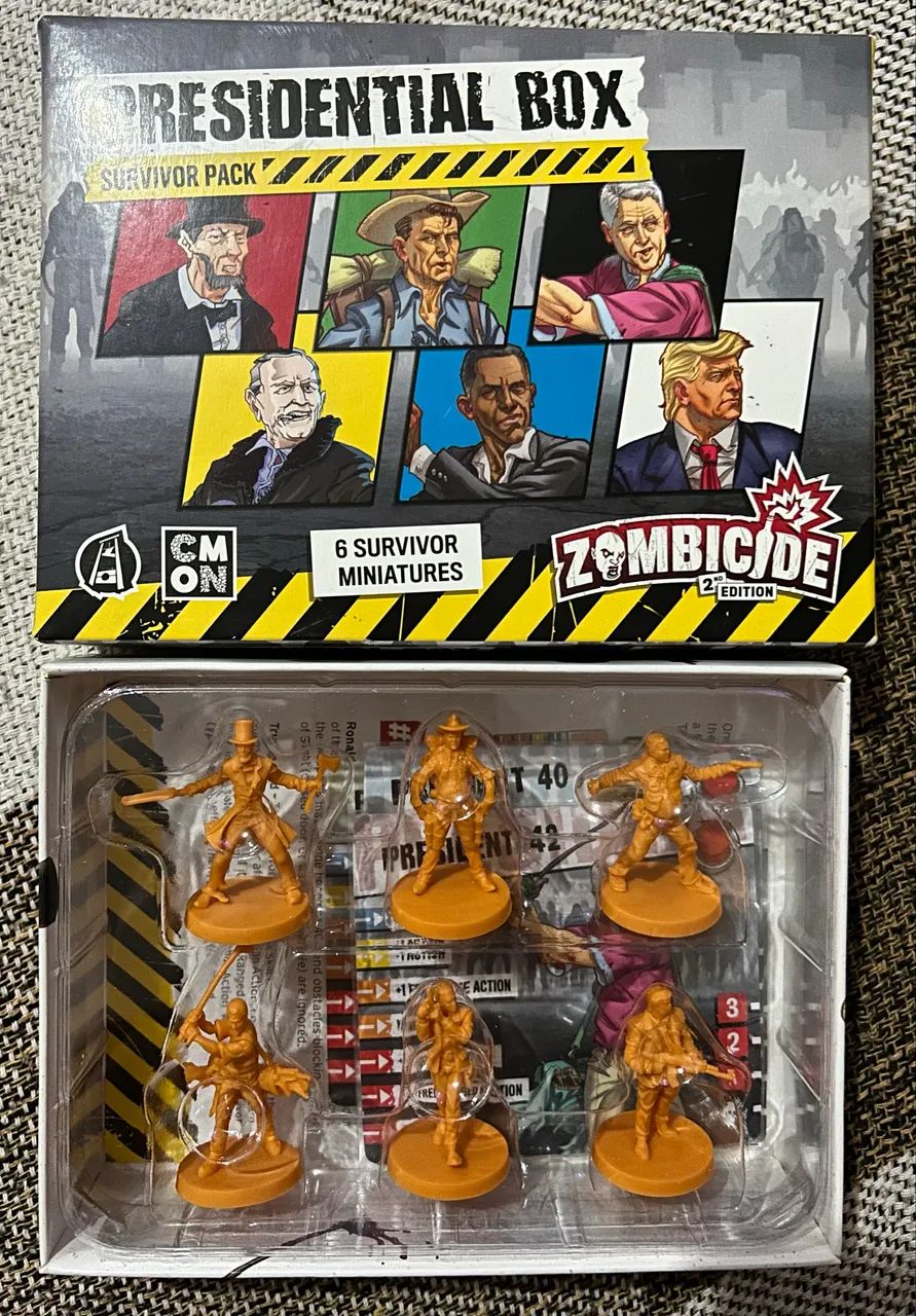 Presidencial box Zombicide 2 edição - Hobbies e coleções - Fátima