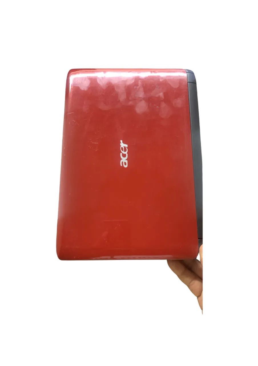 Netbook Acer One Vermelho (usado) - Foto 3
