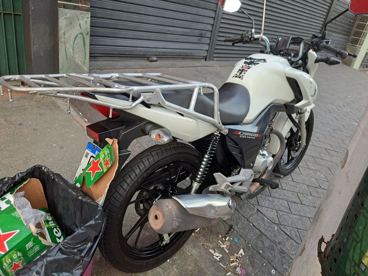 Moto Gargo pronta para trabalhar  - Foto 4
