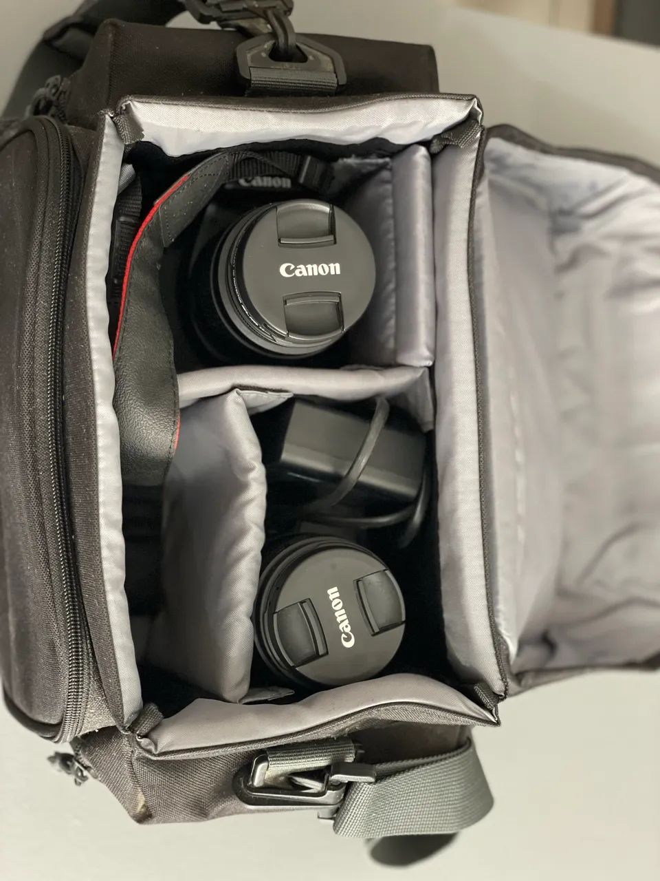 Kit Canon EOS Profissional com 2 Lentes + Bolsa - Foto 5