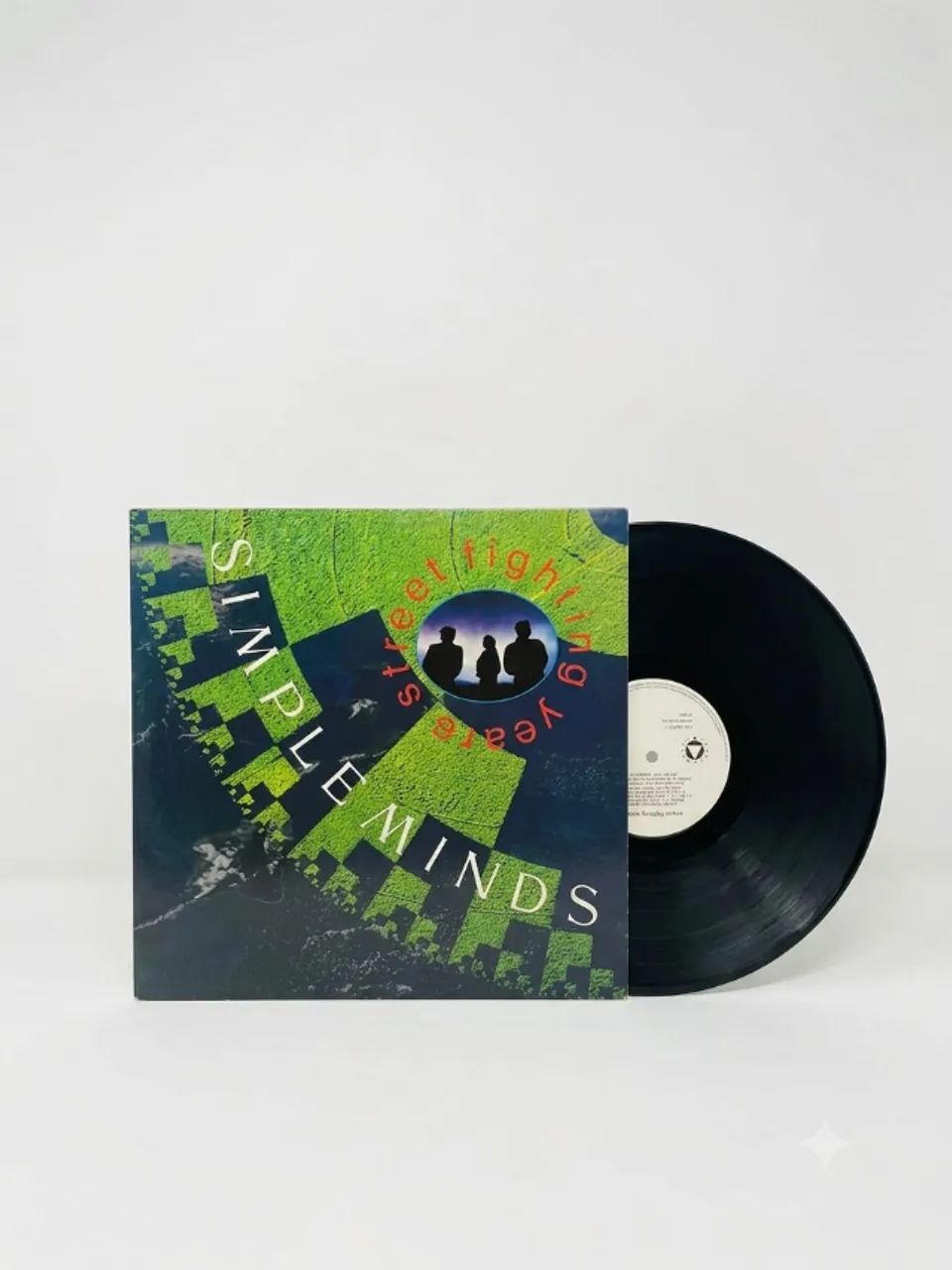 Disco De Vinil Simple Minds - Street Fighting Years (1989) Virgin - Synth-Pop Rock  - Foto 2