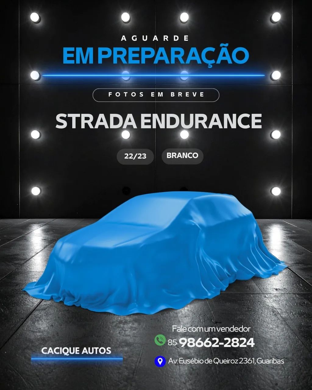 Fiat Strada Endurance 1.4 Flex 8V CS Plus 2023