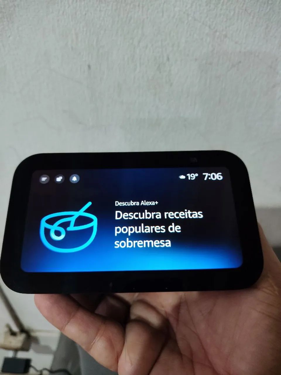 Assistente Amazon Acho show alexa