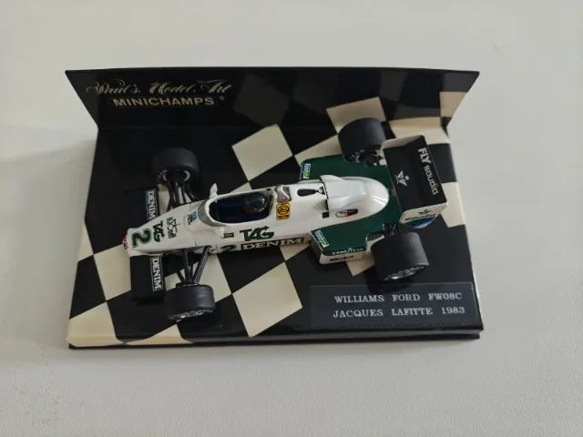 Miniatura Williams FW08C - Jacques Lafitte - 1983 - Escala 1:43 - Foto 4
