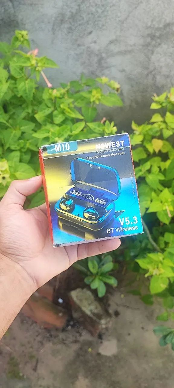 Fone Bluetooth M10 - TWS + Garantia + entrega rápida  - Foto 3