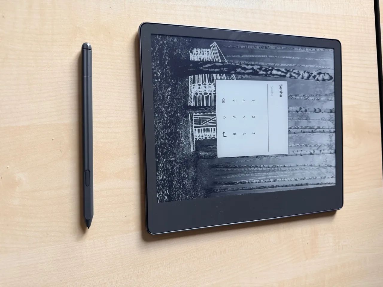 Kindle Scribe perfeito com capa e caneta  - Foto 3