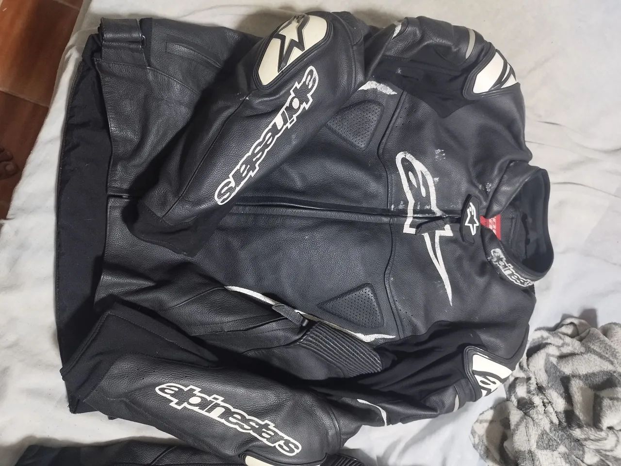 Macacão Motociclista Alpinestars 2 Peças Original  - Foto 4