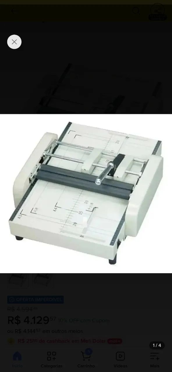 Vendo Grampeadora e Dobradeira Semi automatica - Foto 2