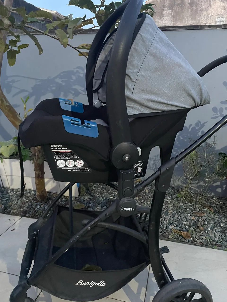 Carrinho de bebê 3 em 1