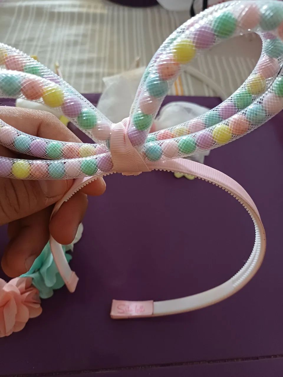 Uma tiara por R$ 10,00 ou quatro por R$ 40,00. - Foto 2