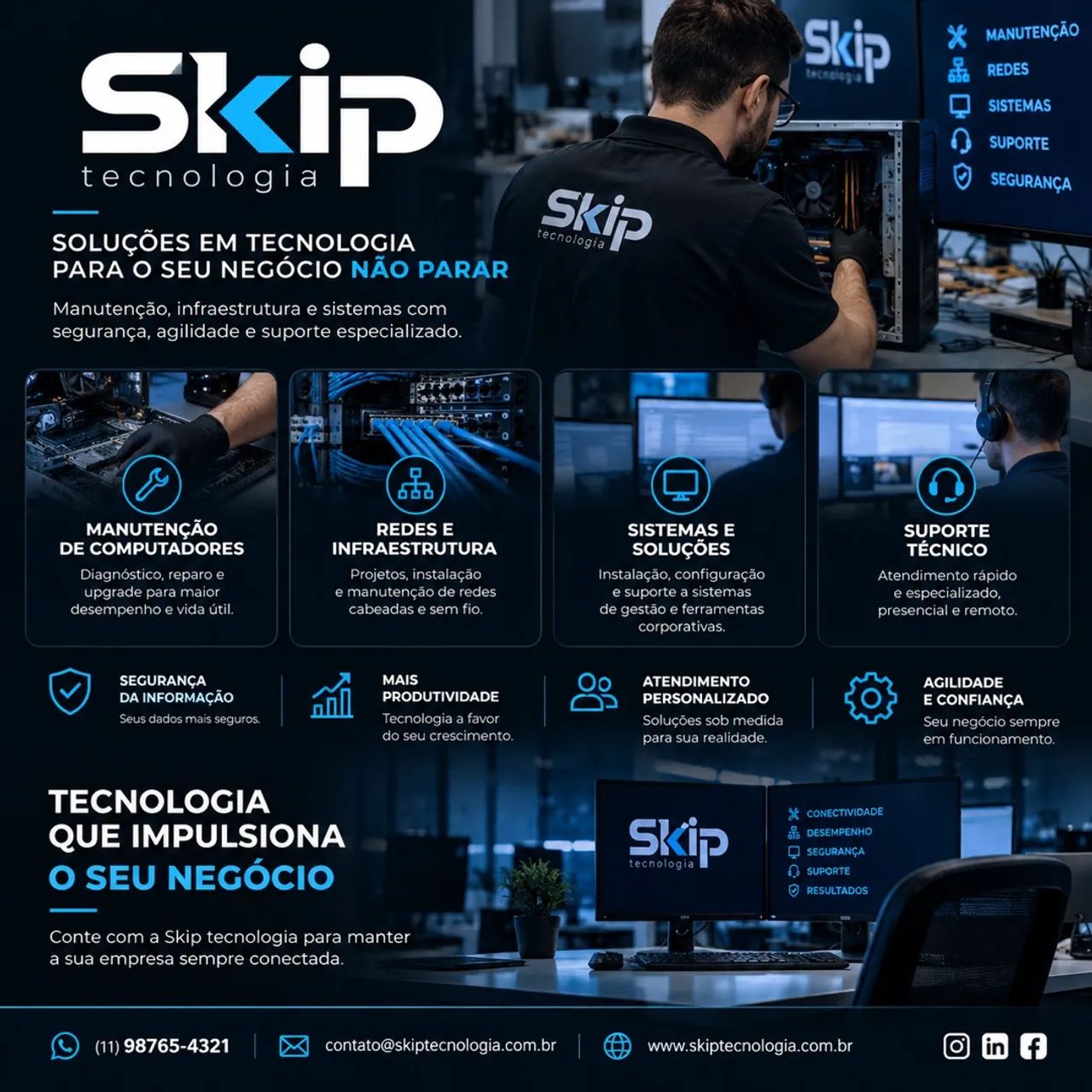 Serviços de tecnologia 