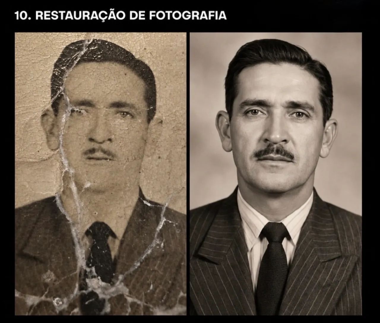 FAÇA A RESTAURAÇÃO DAS SUAS FOTOS 