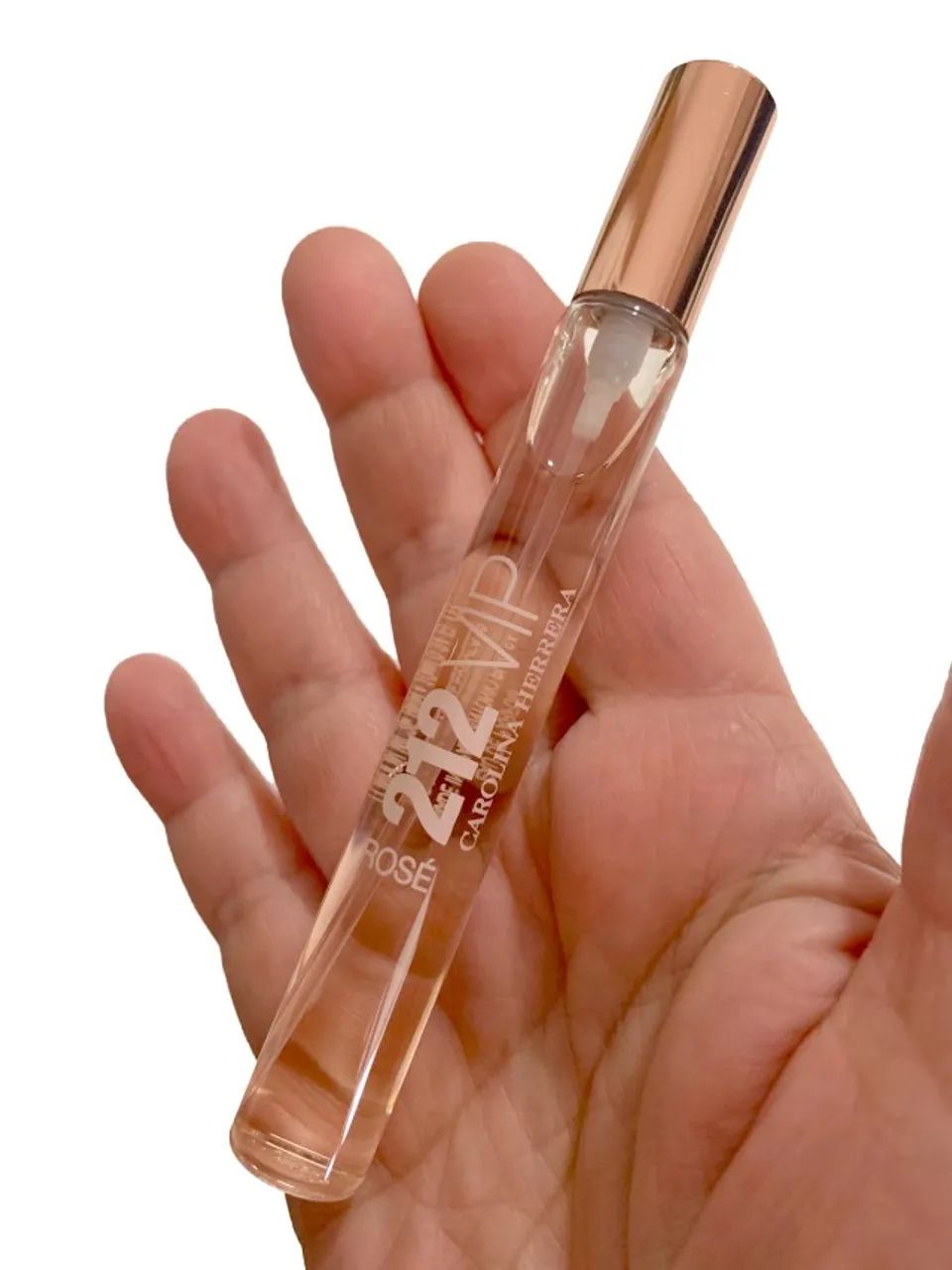 Perfume de bolsa - 212 Vip Rosé Carolina Herrera 10ml Original - Foto 4
