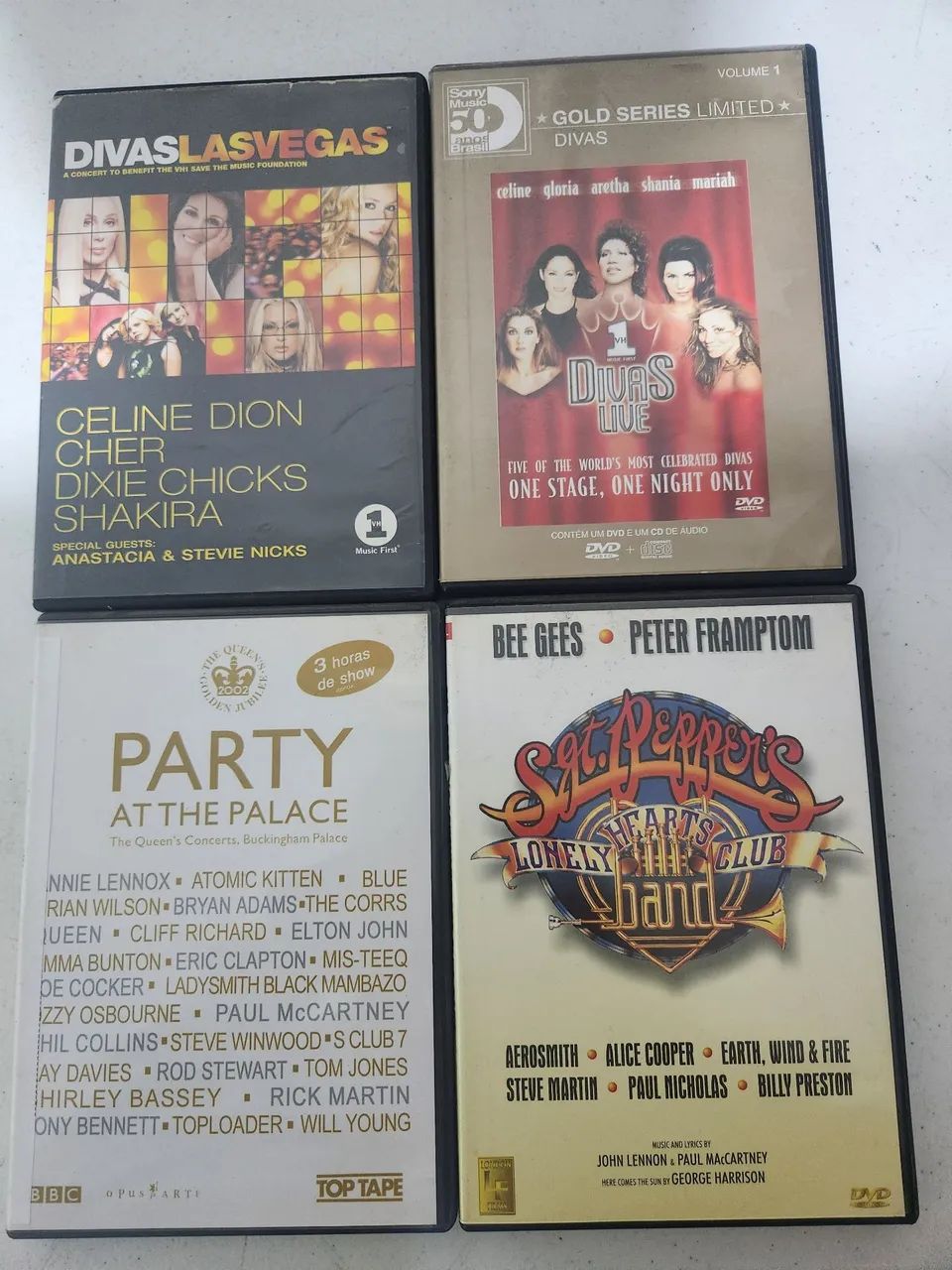 4 DVDs Internacionais originais diversos 