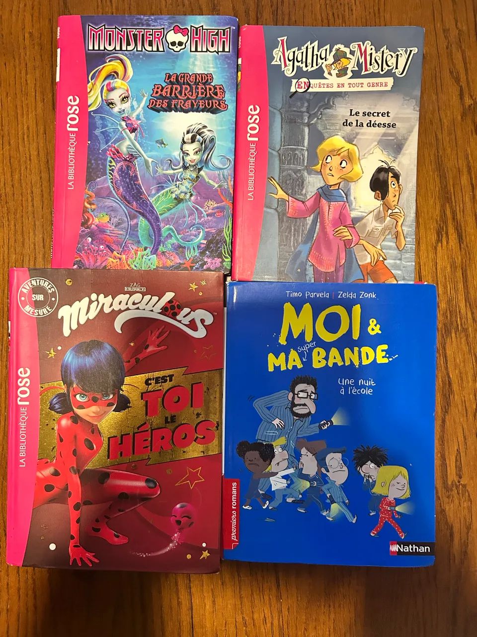 Livros em francês 8/10 anos