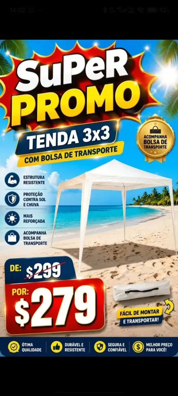 Super PrOmO tenda 3x3