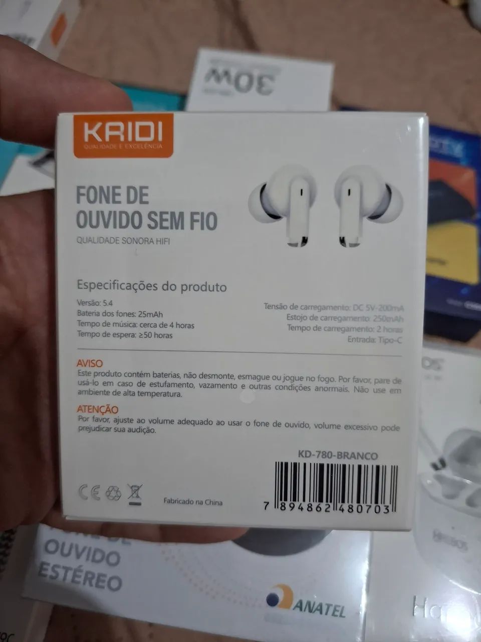 Fone Kaidi KD780 - Foto 2