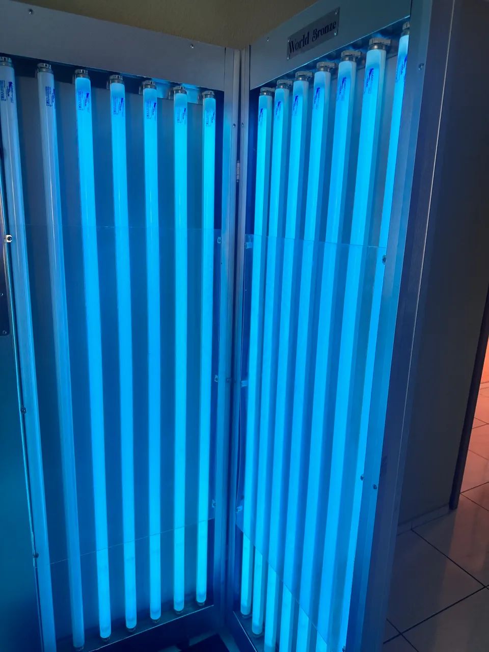 Cabine de bronzeamento 