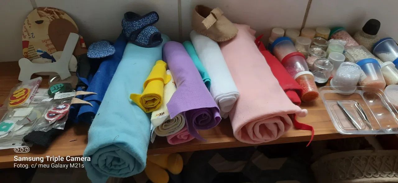 Material para sapatinhos RN