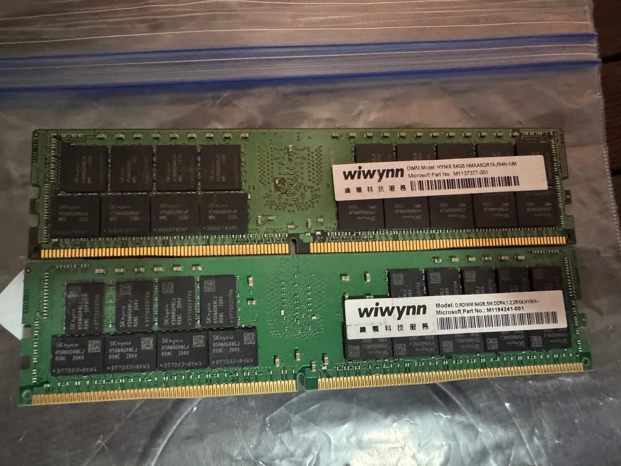 Memória RAM 2x 64GB RDIMM (leia) - Foto 2