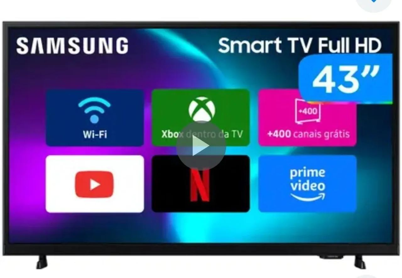 TV Samsung 43 com Xbox integrado 