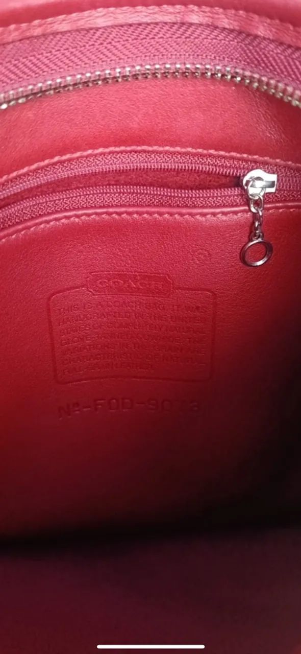 Coach vintage original couro  - Foto 2