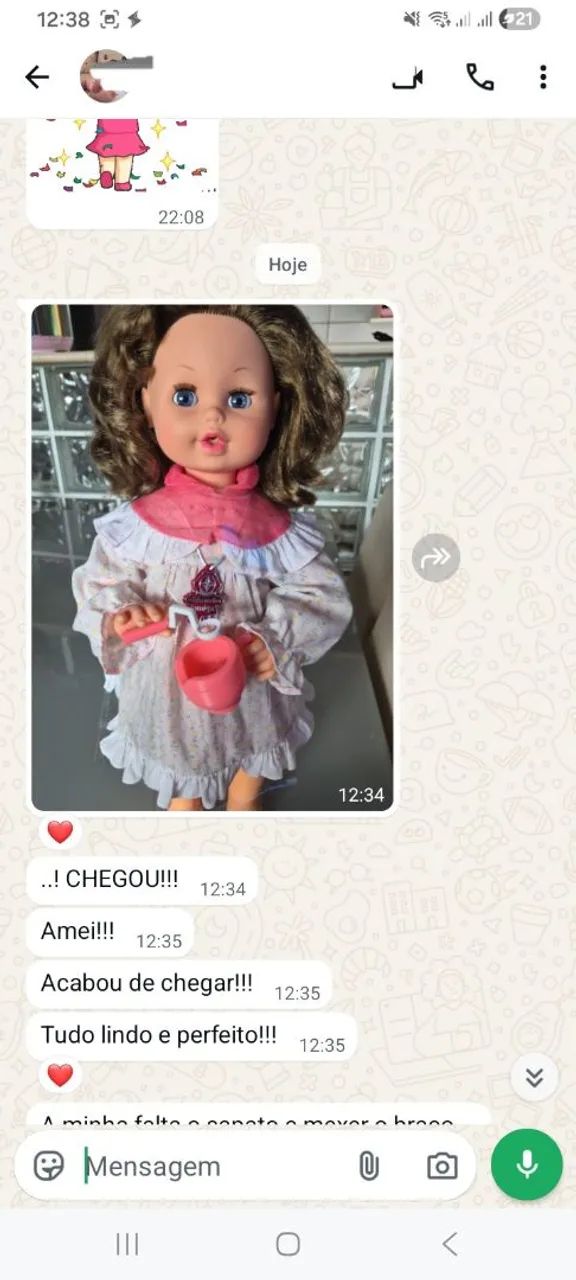 Boneca bolinha de sabão apenas acessórios  - Foto 3