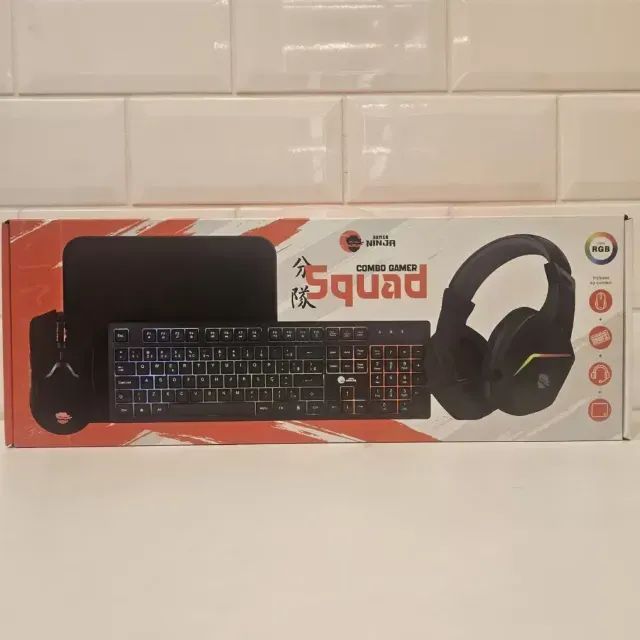 Ninja combo gamer squad - Preto - NOVO