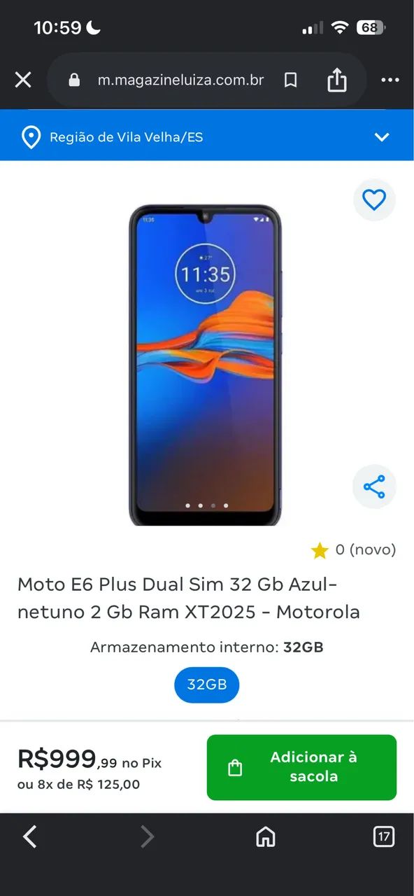Moto e6 plus dual sim