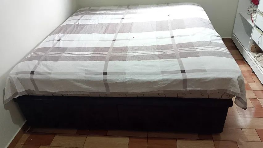 Cama Queen casal baú  - Foto 4