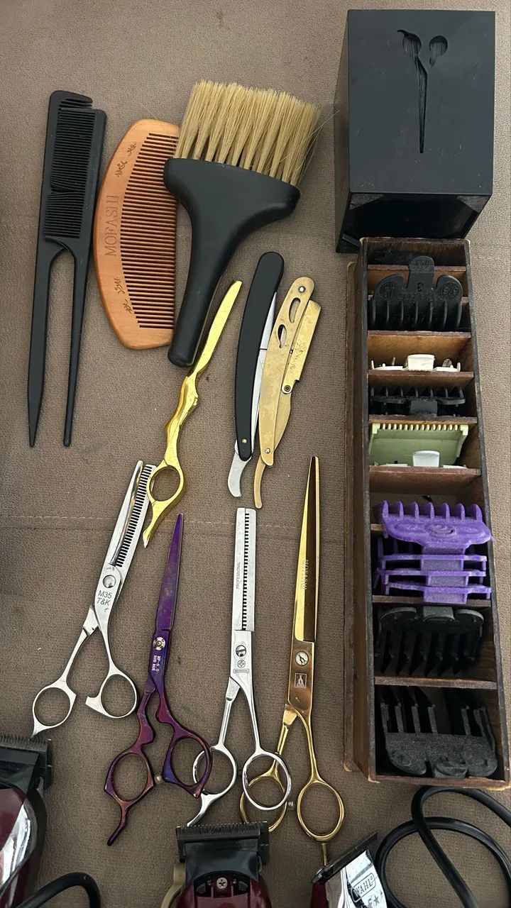 Kit barbeiro completo  - Foto 2