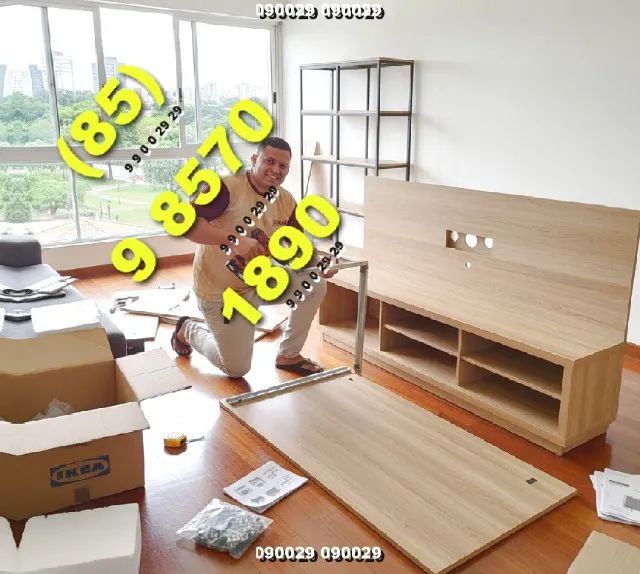 Montador de Móveis com Israel: QUALIDADE na montagem e desmontagem hoje, sábado.