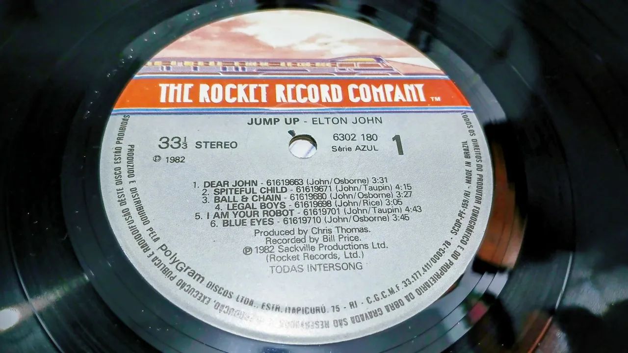 LP Vinil Elton John  Jump Up 1982 - Foto 5