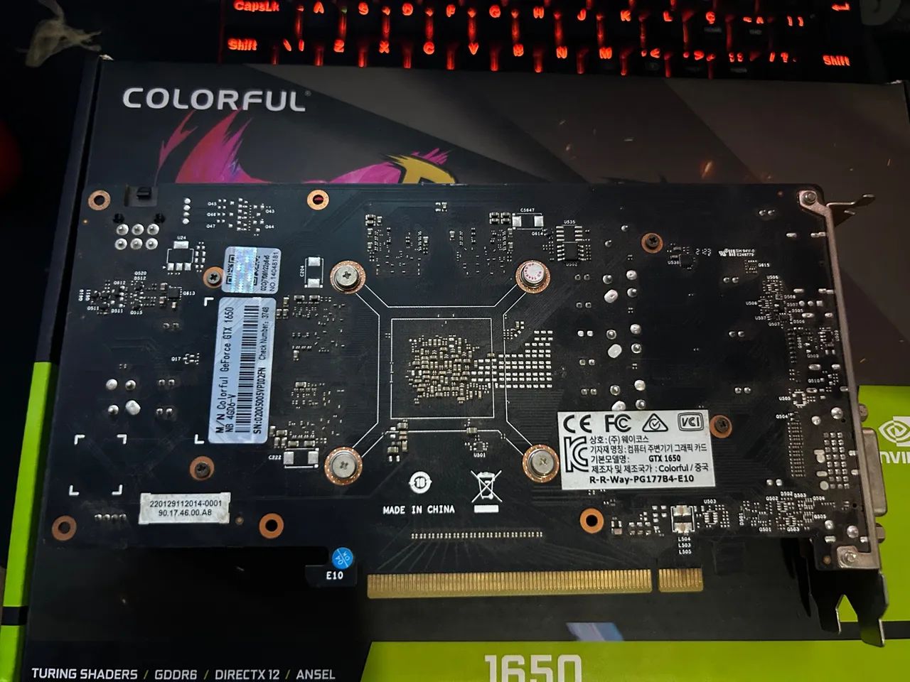 Placa de Video GTX 1650 4GB Colorfull - Foto 4