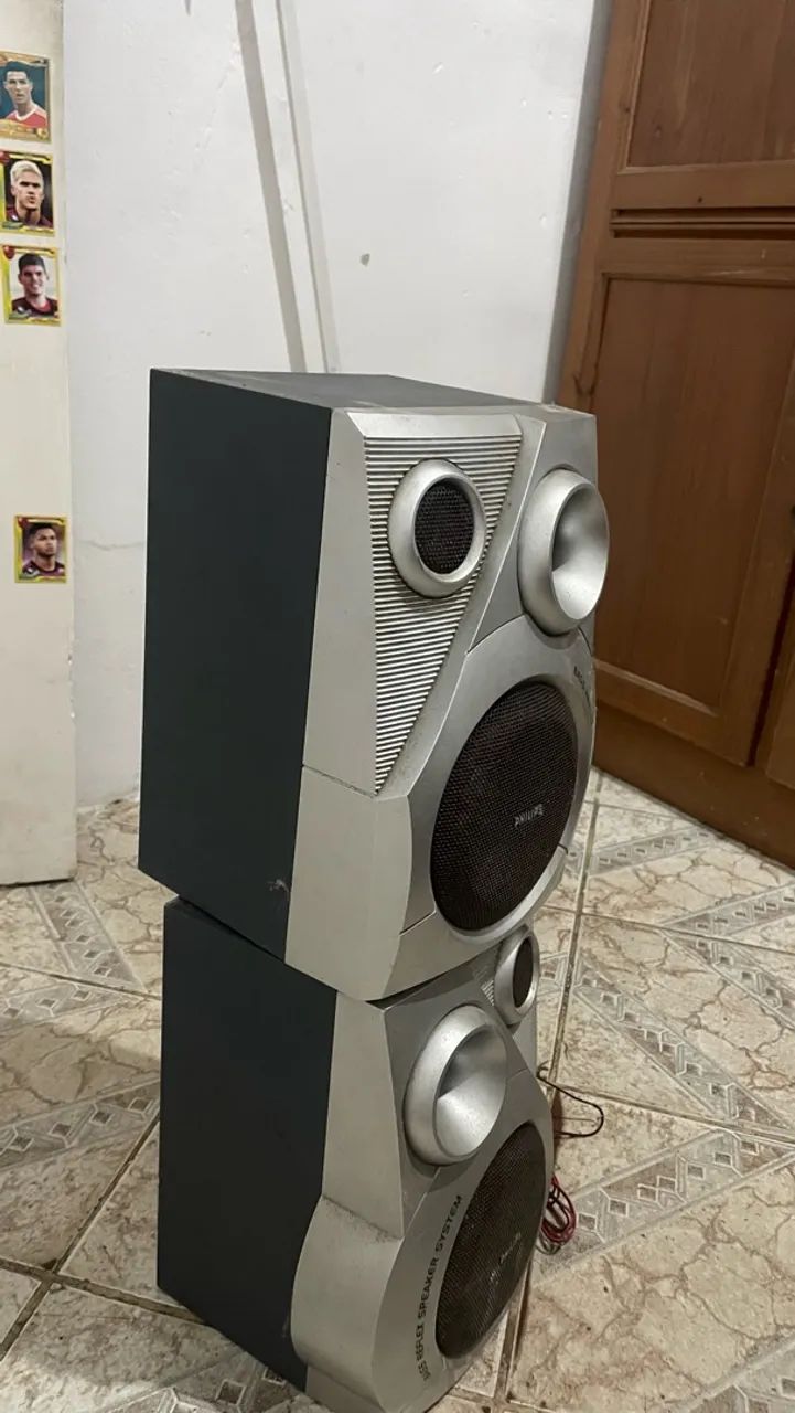 Vendo 2 caixa de som PHILIPS  - Foto 2