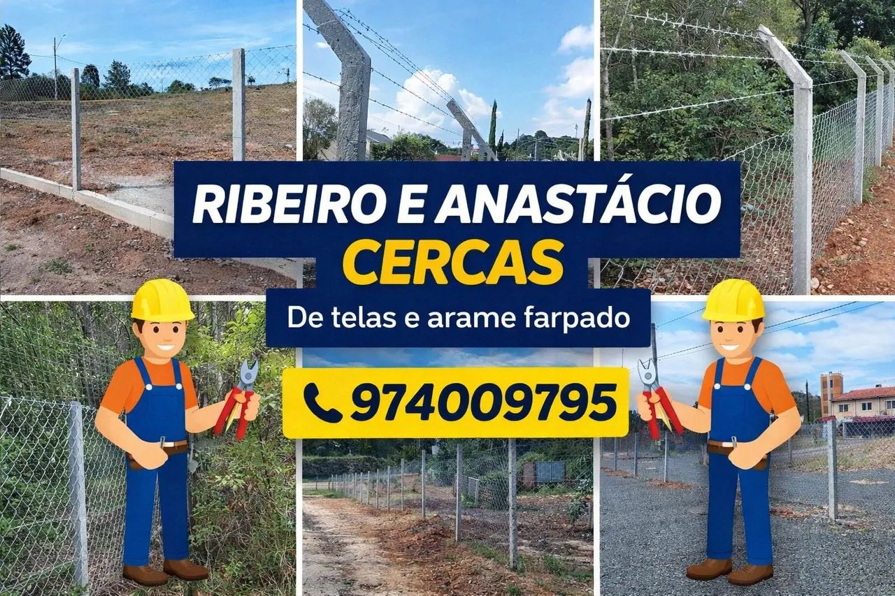 Trabalhamos com cercas 