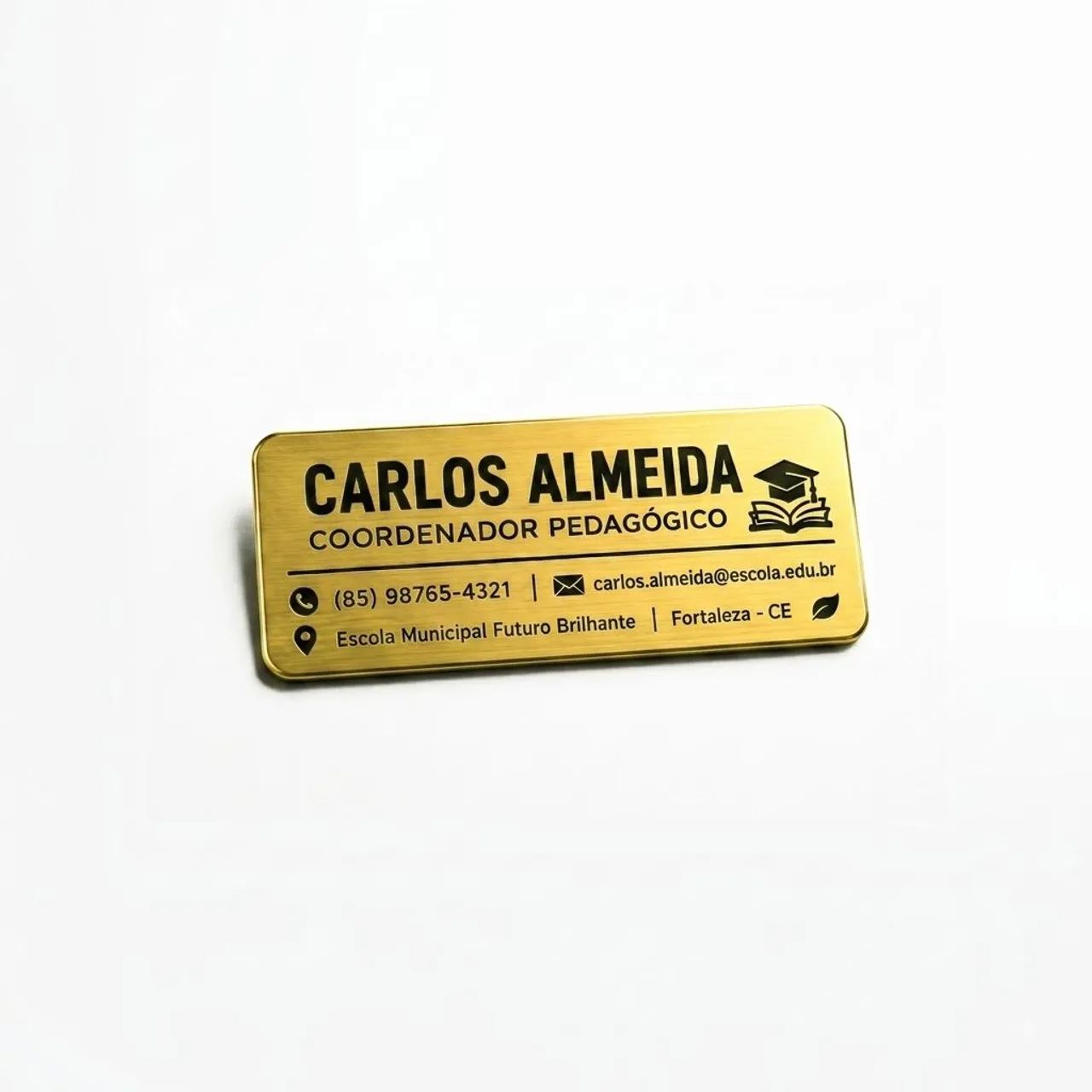  Broche, crachá  para empresa