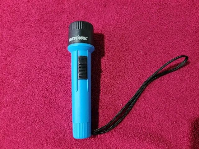 Antiga Mini Lanterna de Mão Rayovac dos Anos 80 - Foto 4