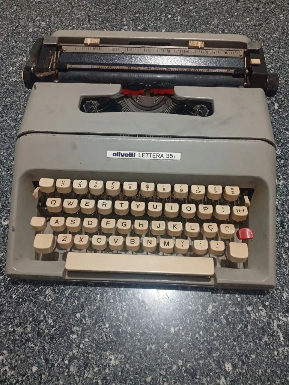 Máquina de escrever (relíquia)