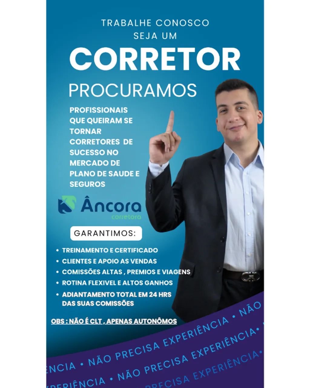 Corretor de Planos de Saúde ( Autônomos , com ou sem Experiência )