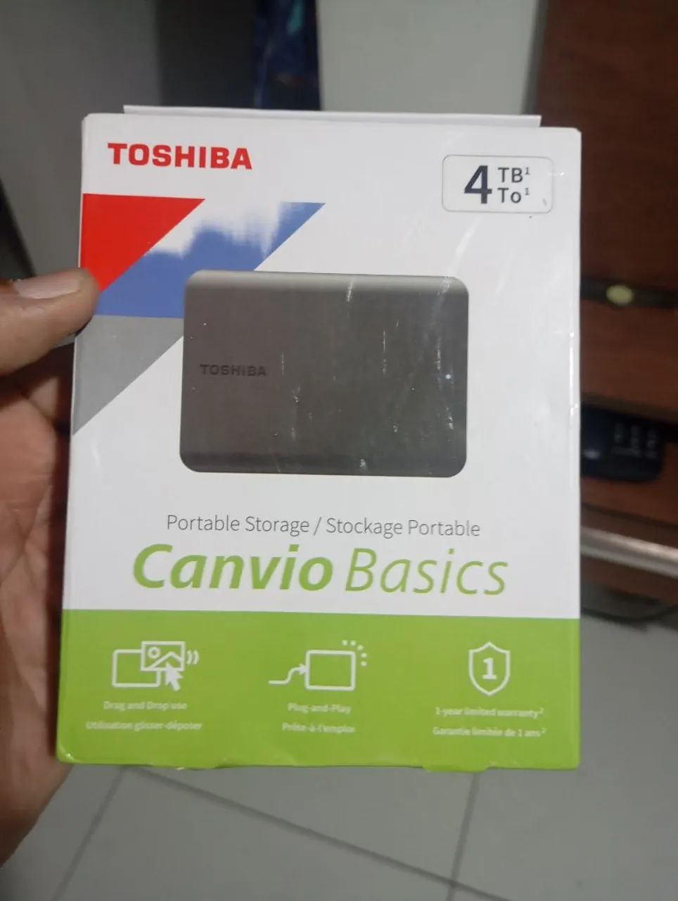 HD externo Toshiba 4tb