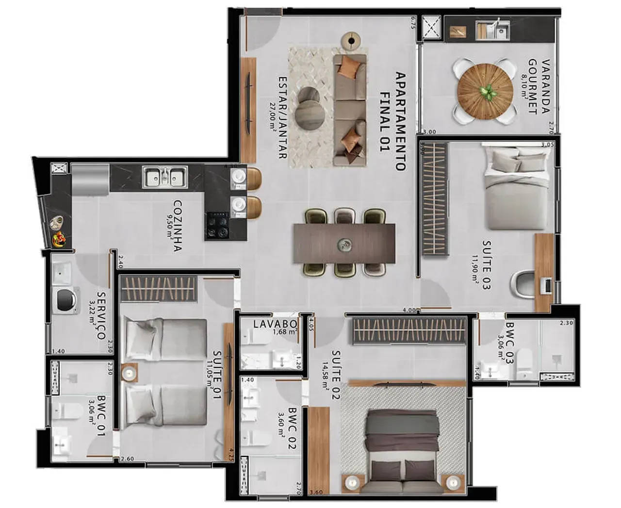 PLANTA 110m²