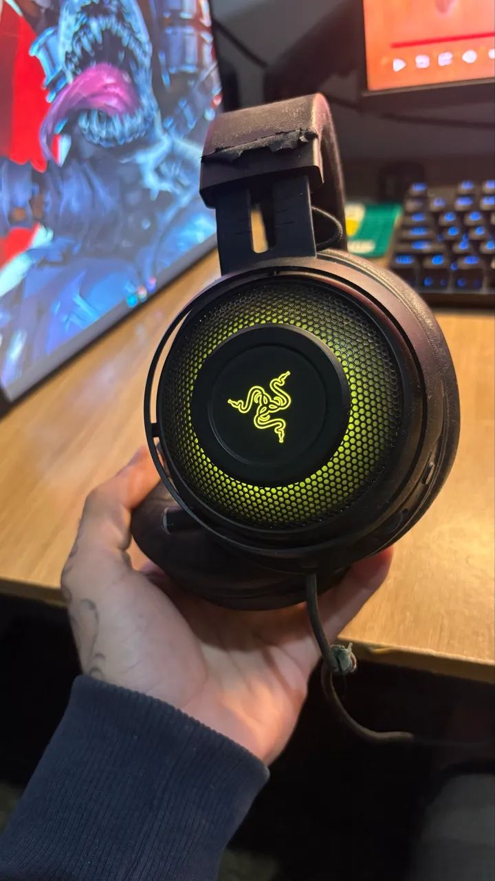 Headset razer kraken Ultimate - Foto 2