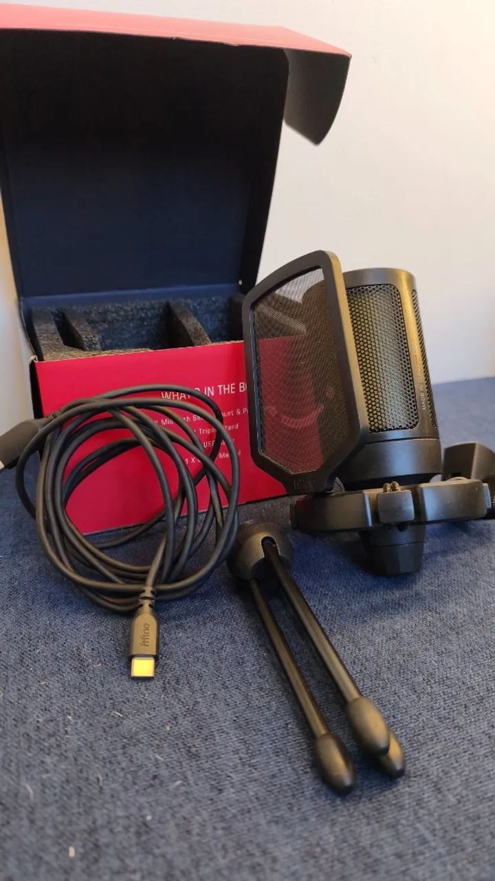 Microfone Gamer Fifine Ampligame A6V  - Foto 2