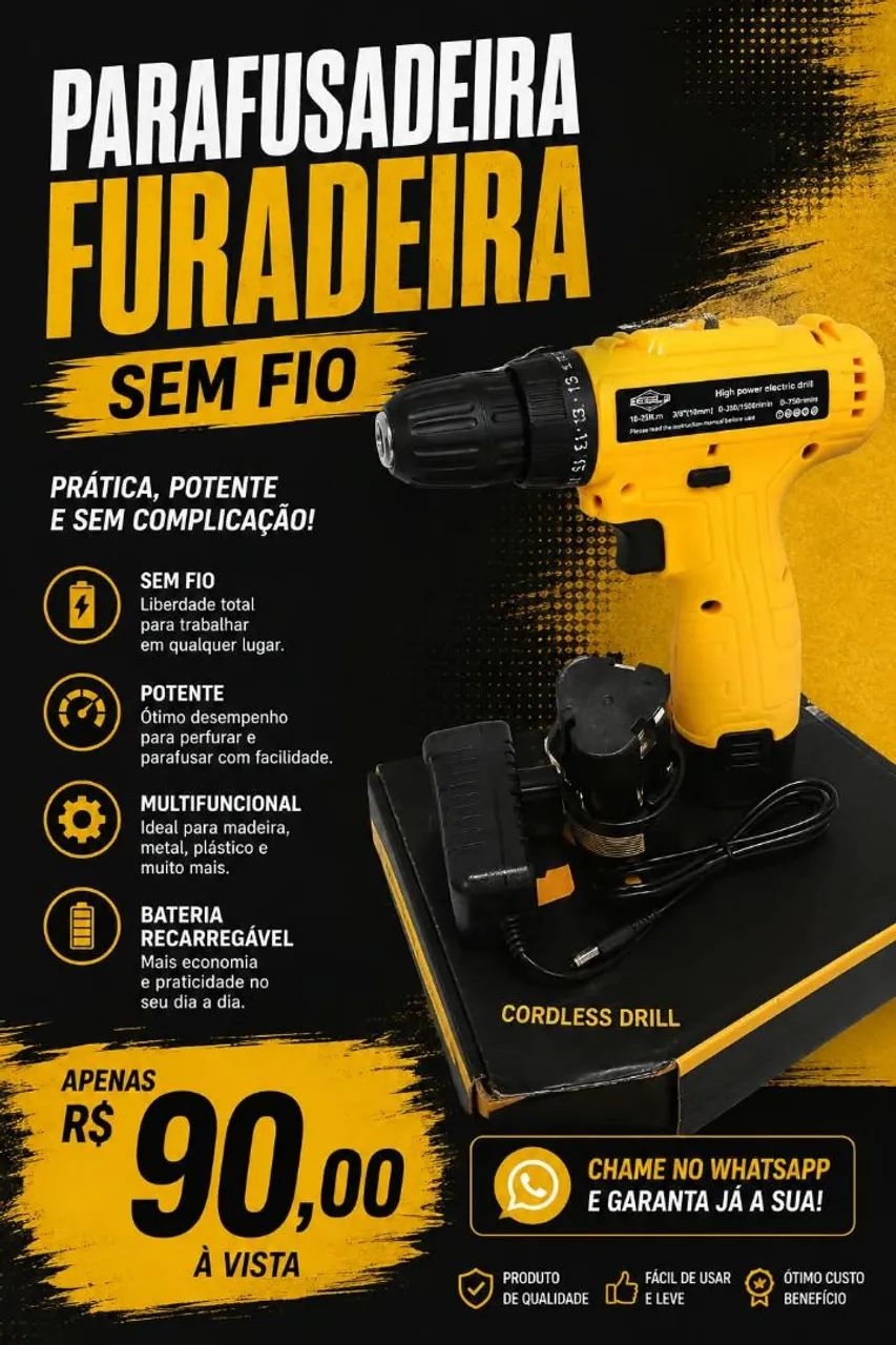 Vendo parafusadeira 