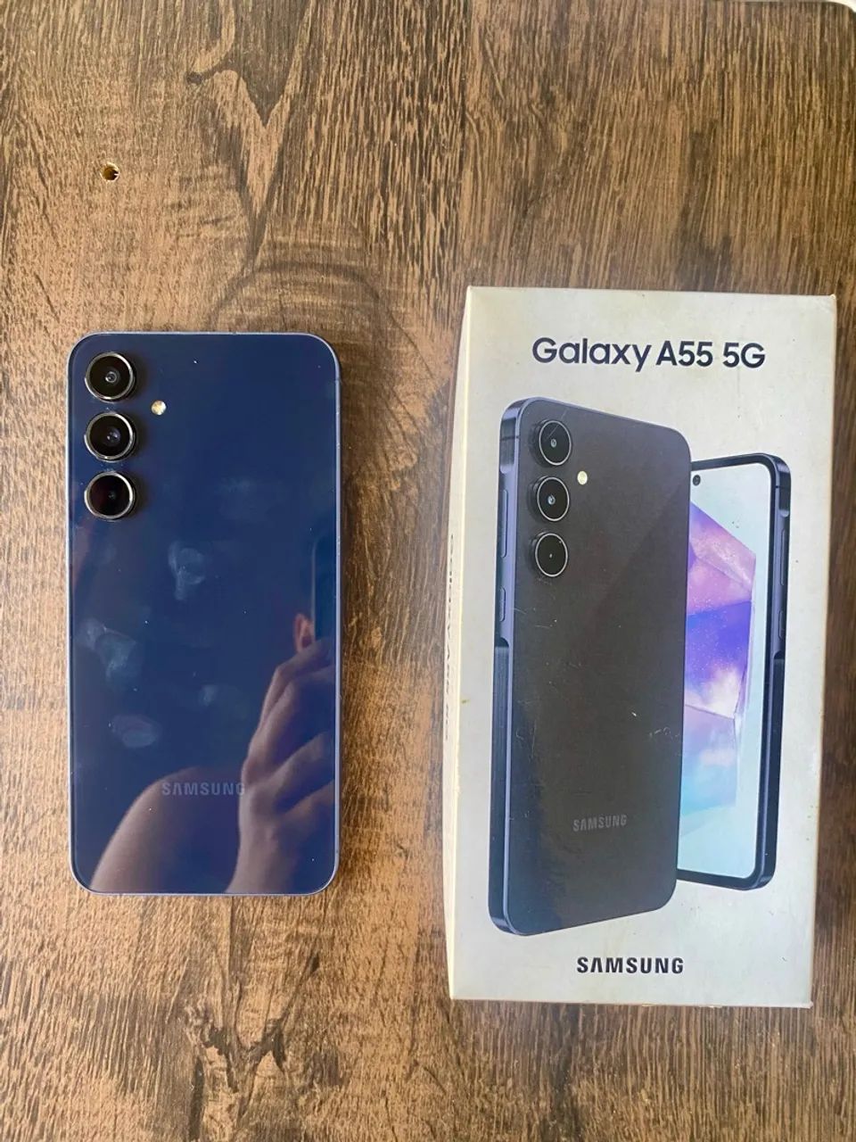 Samsung A55 com nota fiscal e caixa - Foto 2