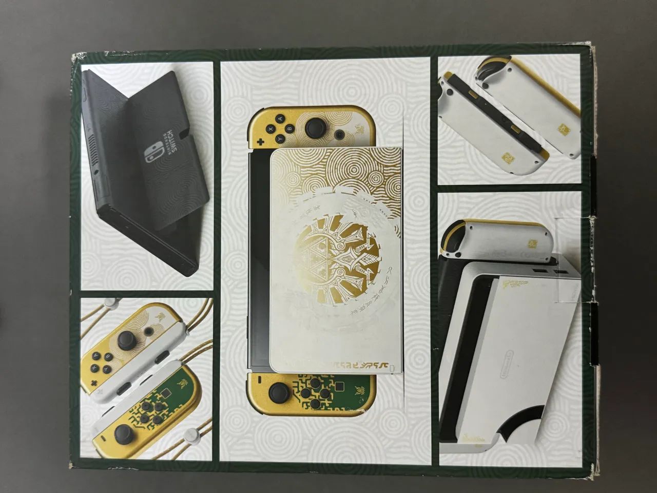 Console Nintendo Switch Oled Zelda Tears Of The Kingdom - Foto 2