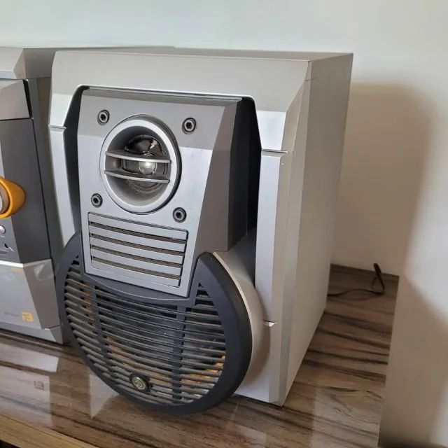 Som micro system gradiente antigo - Foto 4
